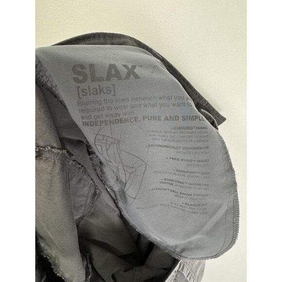 Kuhl Slax Pants Mens 42x30 Fits 42x25.5 Gray Carpenter Free Ryde Waist Outdoor - Picture 4 of 9